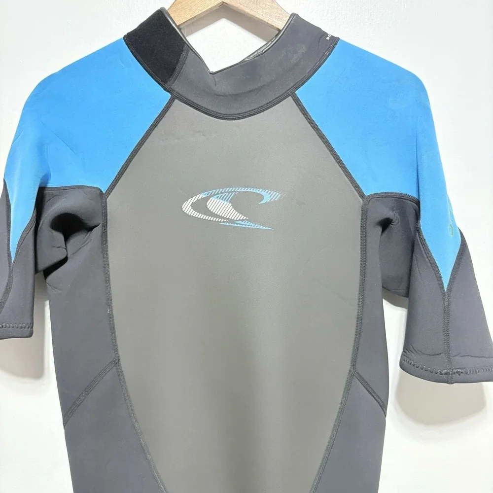 O'Neill Wetsuit Mens XL Black Blue 4293 Hammer 2mm Shorty Spring Suit  Surf
